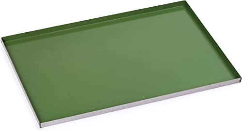 Plaque à Four Antiadhésive 60 x 40 en tôle aluminisée revêtement Professionnel Resifood Bord 2 cm Pour Gâteaux | Silicon-Tech