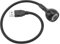 Goshyda USB-LED-Tischleuchte, Flexibler Hals tragbare USB-LED-Licht-Laptop-Computer-USB-Lampe für Zuhause, Schlafzimmer, Hotel(Schwarz, Warmweiß)