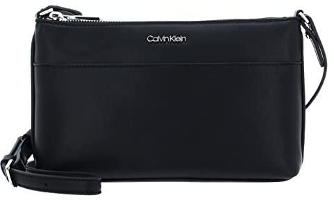 Calvin Klein Damen Ck Must Crossbody K60k609905 Crossovers, Einheitsgröße, Schwarz (Ck Black), One Size