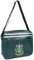 Sacoche Scolaire Harry Potter - Vert - 33x28x15 cm - 100% PVC - Cartable Style Sac à Bandoulière avec Fermeture Éclair - Motif Serpentard - Produit Original Conçu en Espagne