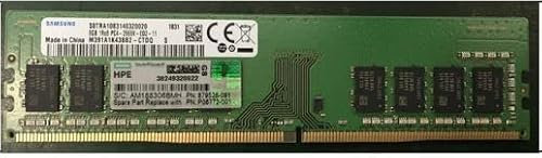 Hewlett Packard Enterprise DIMM 8GB PC4-2666V-E 1Gx8 S, 879505-B21