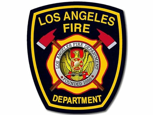 11cm Hochwertiger Auto-Aufkleber Sticker Decal Autoaufkleber Aufkleber-Folie Wetterfest Lafd Los Angeles Fire Department Dept. Feuerwehr F1456