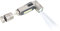 TROIKA Taschenlampe/Knicklampe, multifunktional: Arbeits- und Sicherheitslicht – ECO KNICKLICHT PRO – 5 Leuchtfunktionen – um bis zu 90° abknickbar – Kunststoff, Aluminium – titanfarben Original