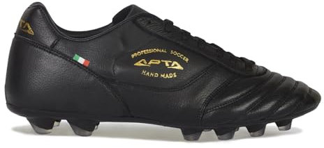 Goal - Botas de fútbol de Piel de Becerro y Piel de Canguro, máximo Rendimiento y Comodidad - Suela MIXCOB, para terrenos Naturales, Blandos y húmedos con Tacos de Aluminio - 40