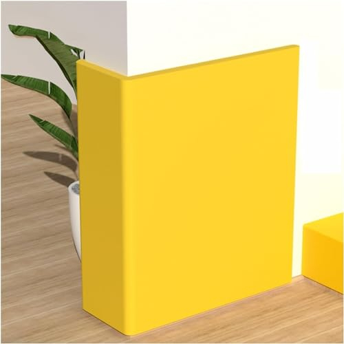 Kanduo JSY eckenschutz für garagen Garagentor-Wandschutz, Garagenwand-Kantenschutz, Parkhaus-Wandeckenschutz for Studios, Stadien, Fitnessstudios Garage Wandschutz(Color:Giallo,Size:6m)