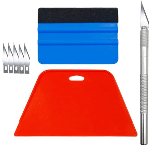 Vinyl Wrap Tools Kit, Wallpaper Smoothing Tool for Peel and Stick Wallpaper, Wallpaper Tools for Vinyl Wrap, Install Wallpaper, Car Wrapping and Contact Paper