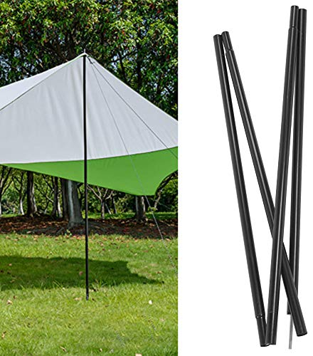 PNAJFUEL 2 M Zeltstangen, Camping-Aufbaustangen Für Den Außenbereich, Stützstange, Ersatzstange, Notstange, Fiberglasstange, Aufstellstangen Für Große Zelte