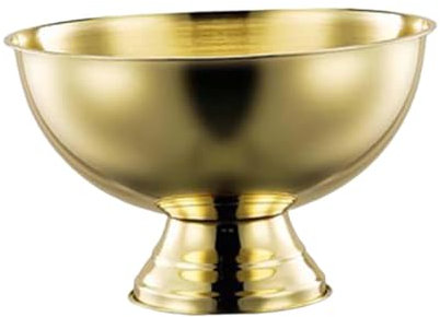 HGZLQKD Stainless Steel Ice Bucket Wine Bucket Champagne Beer Wine Chiller Multifunction Beverage Bin for Home Wedding Refrigerator, Gold