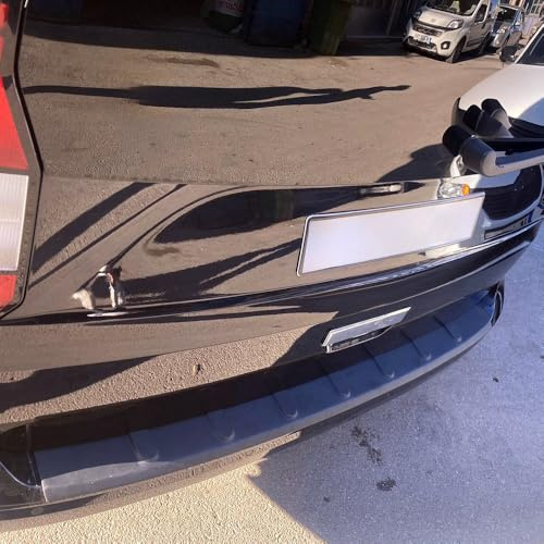 Ladekantenschutz kompatibel mit VW Volkswagen Caddy MK5 2021+ | kompatibel mit Volkswagen Caddy MK5 2020- - Mattschwarz