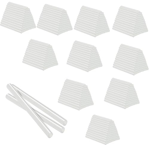 XMTECH 20KG Klebesticks Heißkleber Heißklebesticks 11x200 mm Transparent Klebestifte Heißklebestifte für handelsübliche Heißklebepistolen