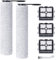 Jegehoyo Rouleau de brosse de rechange et filtre HEPA pour Tineco FLOOR ONE stretch S6/SWITCH S6/S6 stretch lite/S7 Stretch Ultra/S9 Artist/i6 Stretch/i5 Stretch Aspirateur