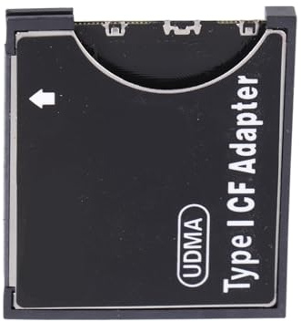 TOPINCN Speicherkarte zu CF-Adapter, Kabelloses WLAN, Unterstützt 2 TB Kamerakarte für DSLR-Kameras, Weiße Kunststoff-CF-Typ-I-Schnittstelle