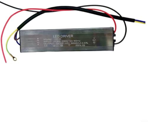 Micpointik LED Treiber wasserdicht IP65 Aluminium Gehäuse Überlastschutz für Projektionslampen Tunnel 70-100W Stromversorgung Transformator(100WOVP)