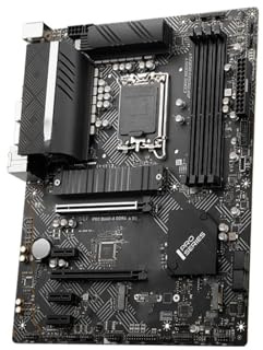 Placa Madre Placa Base Fit For MSI Pro B660-A DDR4 LGA1700 Intel B660 de 128 GB Compatible con CPU i5-12400, i9-14900, i7-14700, i7-13700 y i5-13500