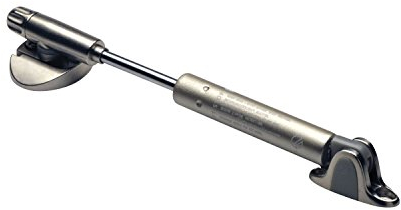 Gedotec Klappenbeschlag Küchen-Schrank Hochstellstütze Selbstöffnend Klappenhalter Küche - Kraby | Möbelbeschlag mit Länge 244 mm | Tragkraft: 90 Newton | 1 Stück - Klappenstütze für Möbel-Schränke