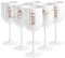 Moet et Chandon Ice Imperial Blanc Verres à champagne quantité 6 blanc
