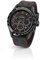 TW Steel Unisex Erwachsene Chronograph Quarz Uhr mit Leder Armband TW987