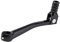 Dirt Bike Schalthebel, CNC Klappschalthebel, Klapprad Schalthebel Aluminiumlegierung Moped Motorrad Klapphebel für Dirt Bike 4-Takt (Schwarz)