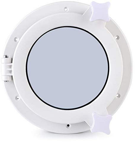 For Porthole Window -- 215Mm Round Porthole Lighting Ventilation Yacht Rv Hatch Window Portlights
