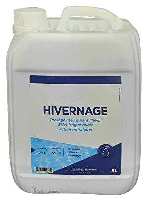 EDG by AQUALUX INTERNATIONAL - Hivernage Piscine - Anti Algues - Anti Dépôts - Bidon 5 litres - Gamme Access
