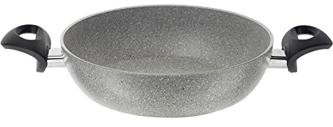 Ballarini BLL630D32 Tegame Cortina Granitium Eco Ad Induzione Con 2 Manici Cm 32