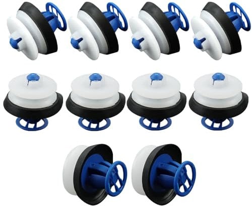 ROBUST 10 Pcs Front Door Card Trim Clips for Audi A3 8P0868243 2004-2012