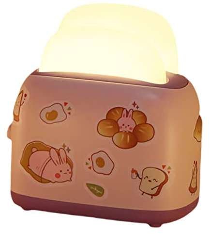 Zerodeko Night Light Crafts Cute Night Light Night Light for Decorative Night Lights Night Lights USB Small Night Lamp USB Night Lights Night Light Toaster Night Light Kawaii