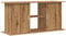 vidaXL Aquariumständer Artisan-Eiche 121x41x58 cm Holzwerkstoff