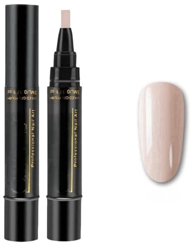 3-in-1 Nail Art Gel Polish Pen for Drawing and Graffiti One-Step Application
