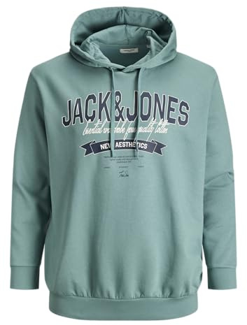 JACK & JONES Herren Jjelogo Sweat Hood 2 Col 25/26 Noos Pls Jjelogo Sweat Hood 2 Col 25/26 Noos Pls (1er Pack)