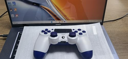 Wireless Controller for PS4, Joystick for PS4 Gamepad, with Audio Jack, Vibration, Six-Axis Motion Control, Touchpad, Controller for PS4/Slim/Pro/PC