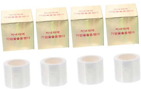 NOLITOY 4 Film Plástico para Cuidado de Cejas y Ojos Especial para Maquillaje Semi Permanente Accesorios de para Casa y Salones