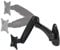 ARCTIC W1-3D - Wall Mount with Full Motion Gas Lift Arm, Wall Space-Saving Attachment, up to 43/49 Ultrawide, up to 8 kg (17.6 lbs), simple and quick installation - Black
