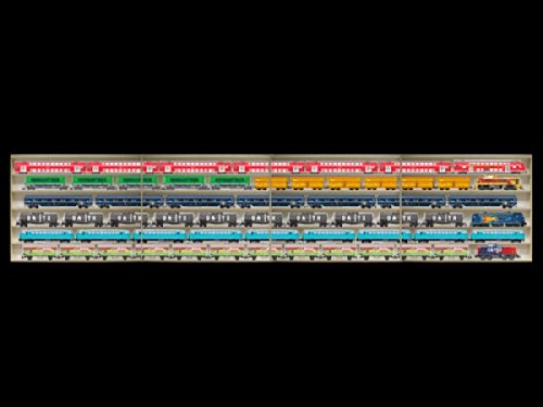 Alsino 6 m lang HO Vitrine, Märklin, Regal mit Nuten für Spur H0 4E16ALRMM