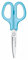 PLUS Japan, Fitcut Curve Edelstahlschere in Blau, 17,5cm Lang
