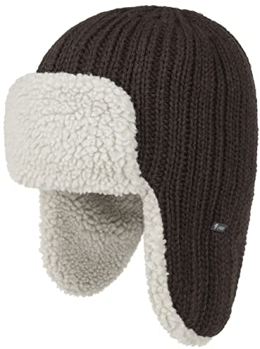 Lipodo Fliegermütze Outdoor Made in EU Damen Herren Herbst Winter braun One Size