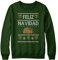 FunkyShirt Feliz Navidad Jumper - Christmas Sweatshirt Men Women Kids Bottle Green