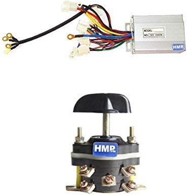 HMParts Controller 36V 1000W + Schalter Vorwärts/Rückwärts für ATV Quad