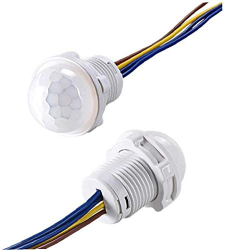 Bulbi Lampade, 110v 220v Mini Armadio Pir Sensore Di Luce Di Rilevamento Del Rivelatore Del Sensore Smart Switch Led Pir Sensore Di Movimento Infrarosso Interruttore Automatico