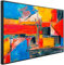 Ecowelle Infrarotheizung mit Bild | 900 Watt | 60x120 cm | Infrarot Heizung| | Made in Germany| f 147 Abstraktes Gemälde