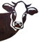 Décoration Murale en Métal Vache ， Ferme Vache Lorgnant Art Métal Extérieur, Résistant Aux Intempéries en Fer Forgé Art Vache Signe Jardin Extérieur Ferme Decor Vache Wall Decor