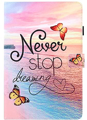 MadBee Tableta Funda para iPad Mini 5/iPad Mini 4 (5th/4th Generation, 2019/2015), Varios Patrones Súper Delgada y Ligera Carcasa con Función de Soporte [Auto-Reposo/Activación] (#F)