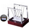 Newton's Cradle, Glowing Newton Pendulum Ball Newton's Cradle LED Light Up Glass Balls Desktop Ornaments for Home and Study Decor