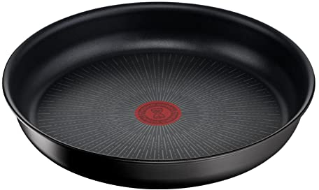 Tefal Ingenio Eco Resist Pfanne 22 cm, stapelbar, Induktion, leicht zu reinigen, Antihaftbeschichtung, Kochstartanzeige, gesundes Kochen, perfekte Einspeise, L3970302