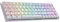 Ranked G65 Guardian 65% | Full Aluminum Frame | Ultra Slim Hot Swappable Mechanical Gaming Keyboard | 69 Keys RGB Backlit for PC / Mac | QWERTY ISO UK Layout ( White , Gateron Low Profile Red )