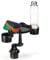 Navaris Porte gobelet Voiture - Double Porte-gobelet avec Plateau Amovible Rotation 360° et Support de téléphone - Accessoires Voiture intérieur