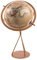 PERAGA GARDEN MAPPAMONDO con Base Color Rame D.20 H.39CM Design Interno CASA Ufficio