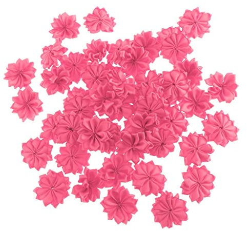 misppro 50pcs DIY Hochzeit Rose Blume für Geburtstag Home Decor Kleidungsstück Zubehör - Rose Red