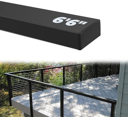 Sidasu 6'6 Stainless Steel Handrail for Cable Railing System