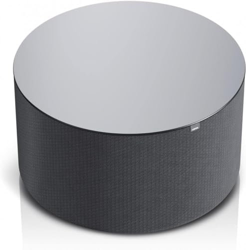 LOEWE. Klang Sub5, Active Wireless Subwoofer For Home Cinema, 360W Output, Hexagonal 360 Degree Design - Ideal For Use With the Klang Bar3 Mr & Klang Bar5 Mr Soundbars – Basalt Grey